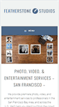 Mobile Screenshot of featherstonestudios.com